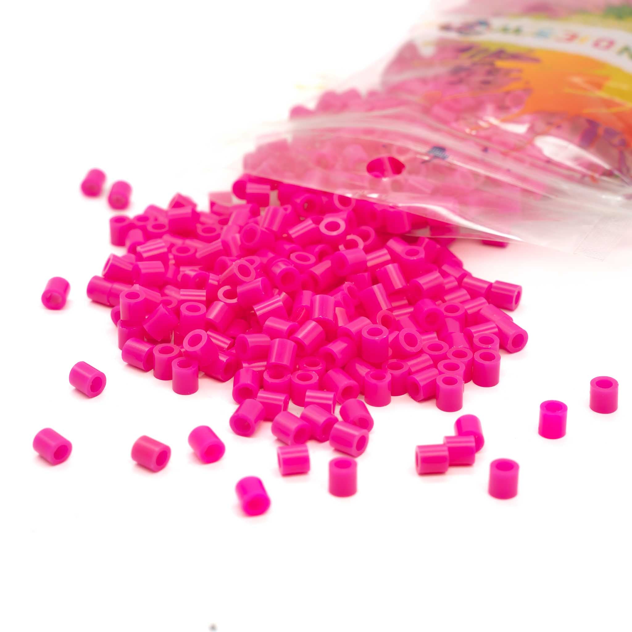 Fuschia Fuse Beads - 5mm - 1000/Pack