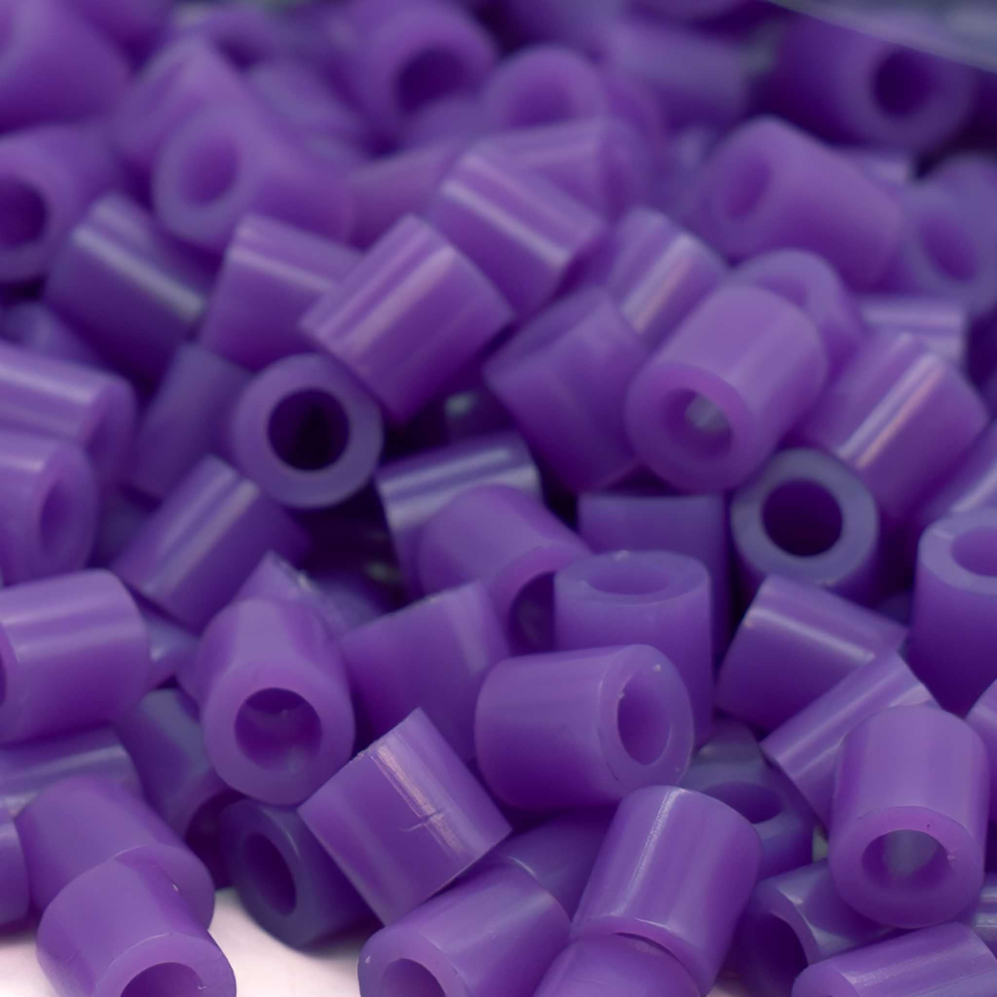 Translucent Plum Fuse Beads - 5mm - 1000/Pack