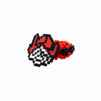 Beyond Painting Roses Red Kandi Cuff