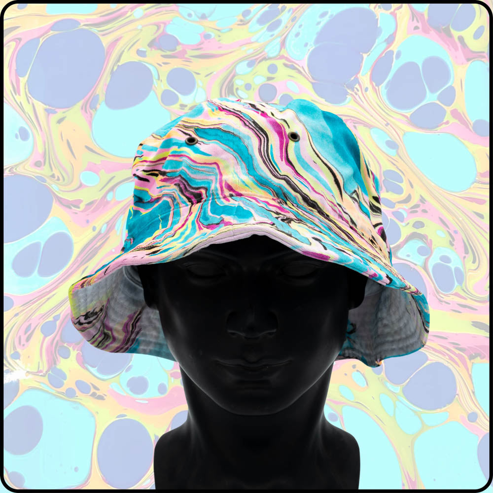 Fire Water UV Hydro-Dipped Bucket Hat