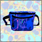 Fire Water UV Hydro-Dipped Fanny Pack
