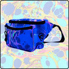 Fire Water UV Hydro-Dipped Fanny Pack
