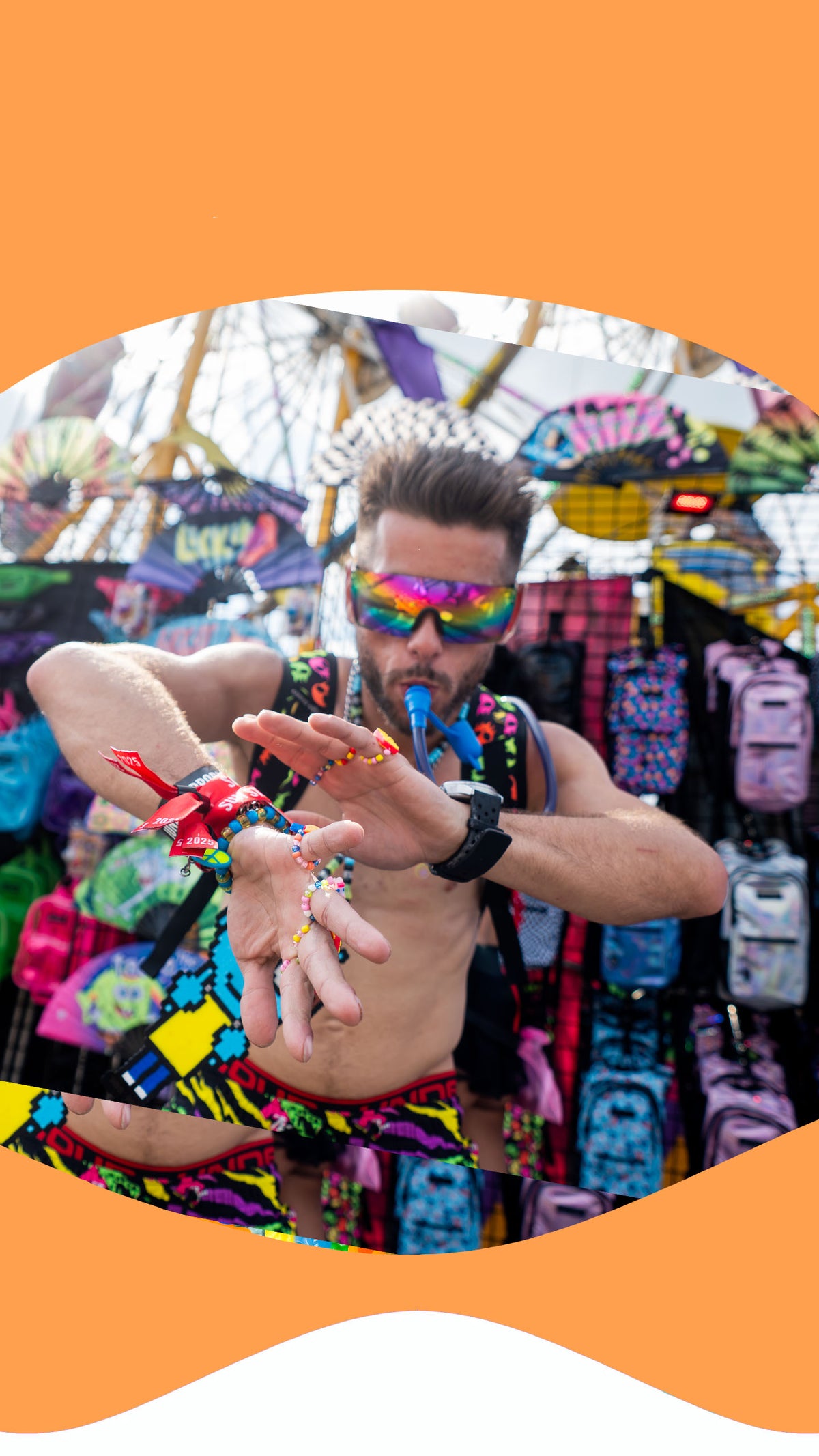 FESTIVAL BAGS & HYDRATION PACKS
