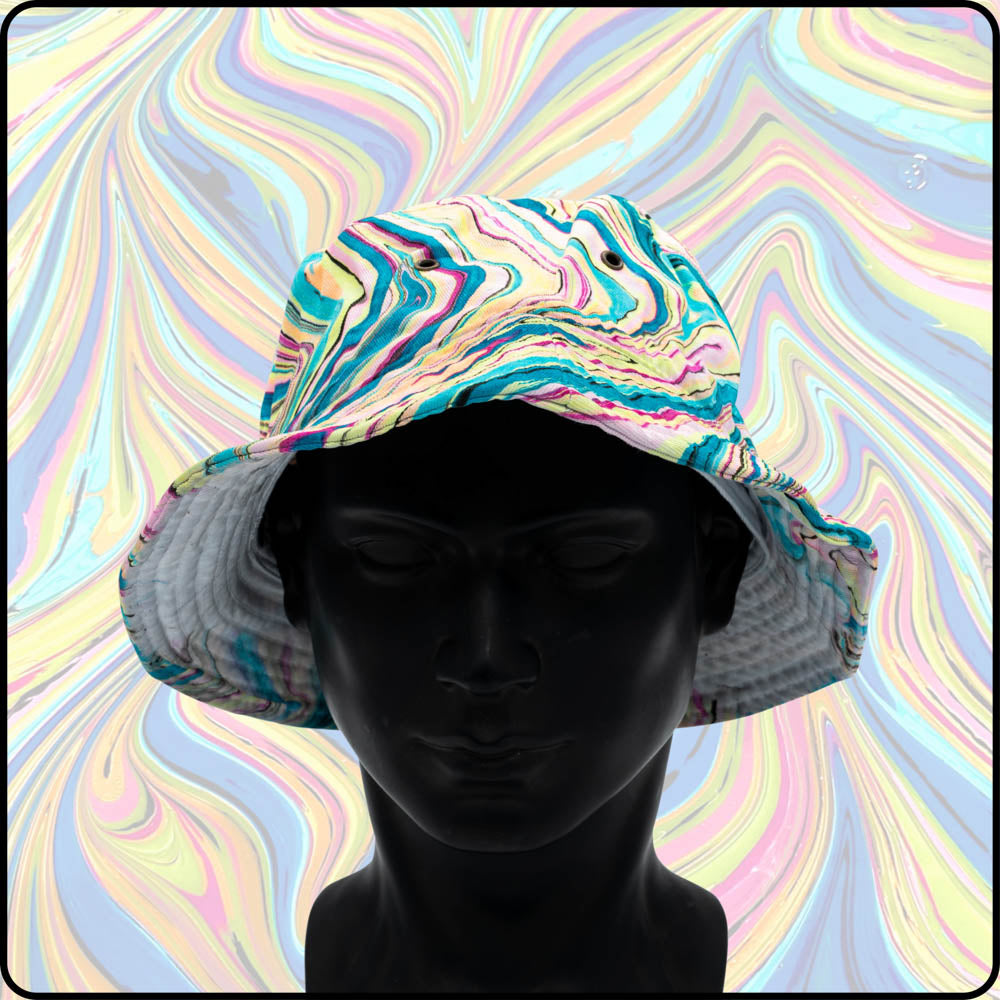 Icy Haute UV Hydro-Dipped Bucket Hat