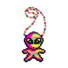 Small Alien Custom Perler Necklace