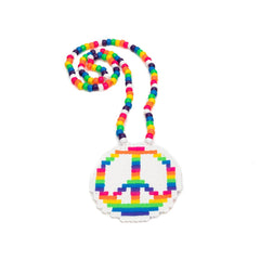 Peace Custom Perler Necklace