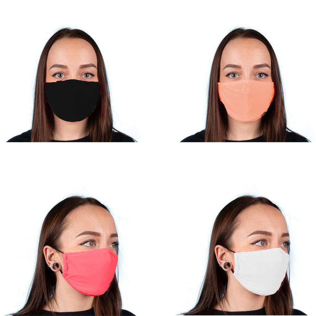 Exclusive Colorful Masks - Nose Wire, Filter Pocket, Washable, Adjustable, Breathable Face Mask For Adults | Gift Idea