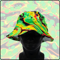 Jurassic Party RGB Hydro-Dipped Bucket Hat