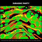 Jurassic Party RGB Hydro-Dipped Fanny Pack