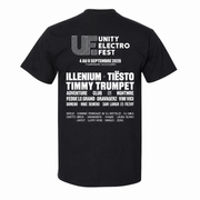 Unity Electro Fest - Official  Lineup T-Shirt