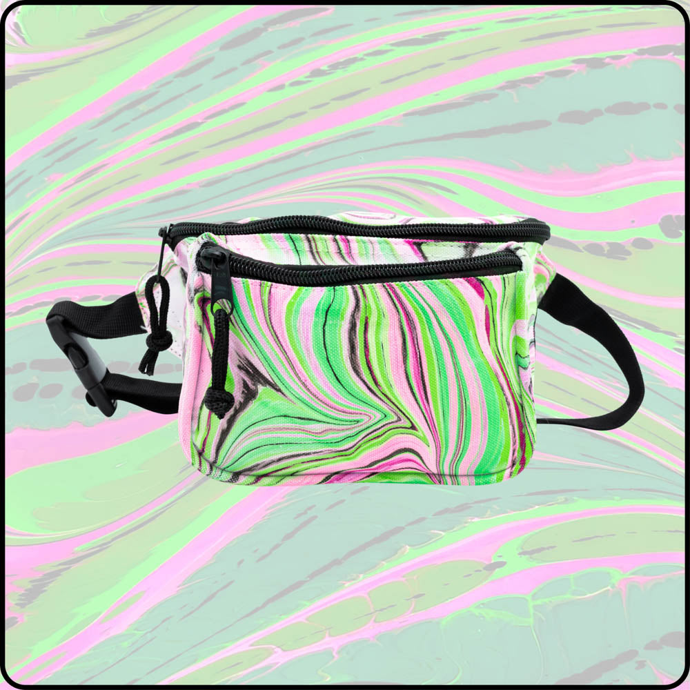 Mellow Melon UV Hydro-Dipped Fanny Pack