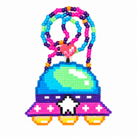 Cute Spaceship - (M) Perler