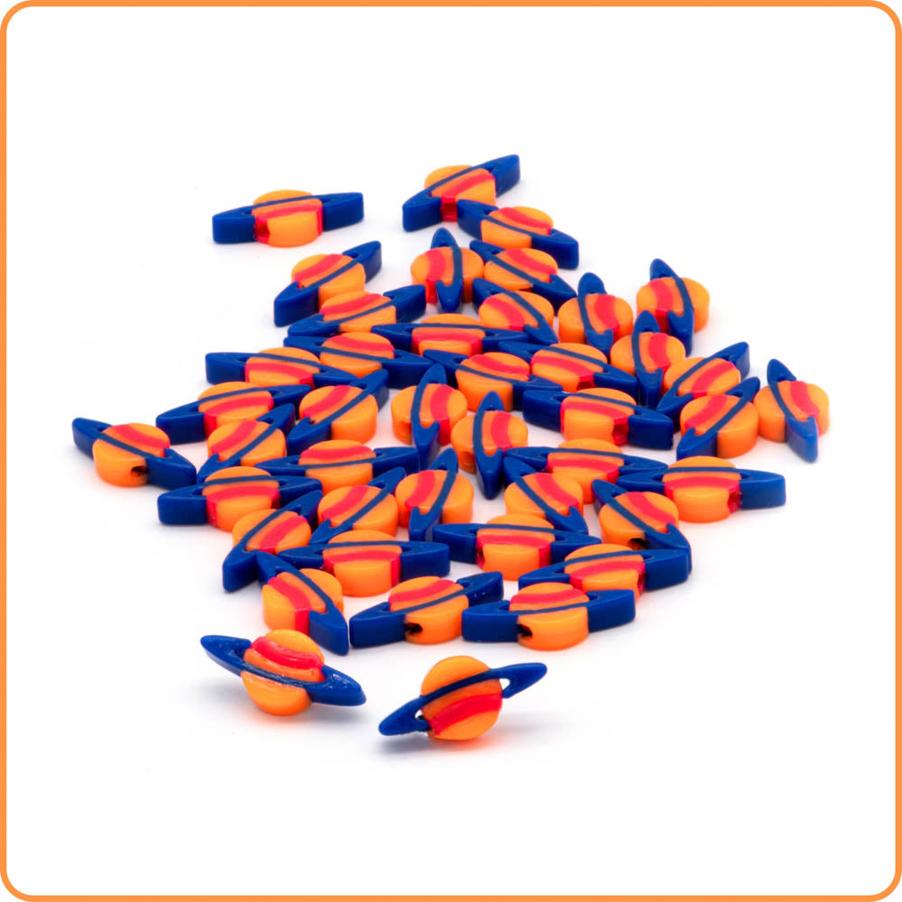 Add Planet Custom Glow in the Dark Custom Beads | Luminous Festival Beads | Kandies World