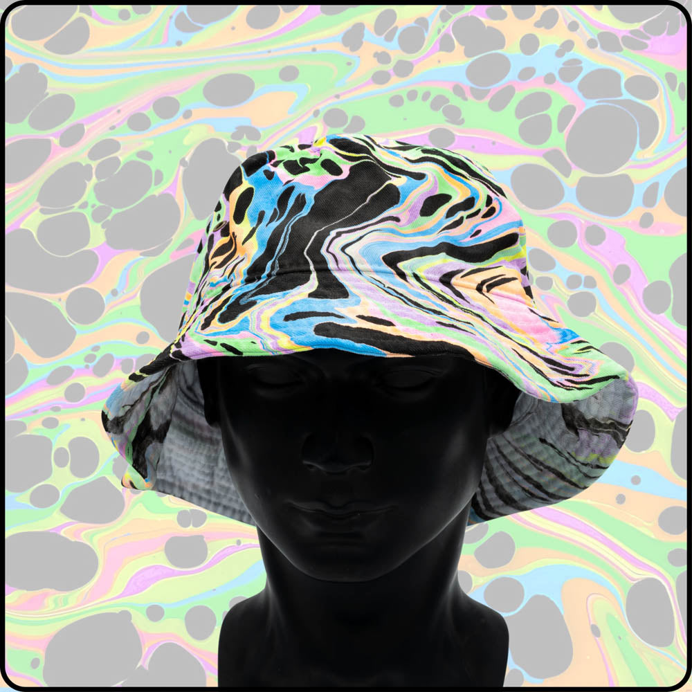 Space Spiders UV Hydro-Dipped Bucket Hat