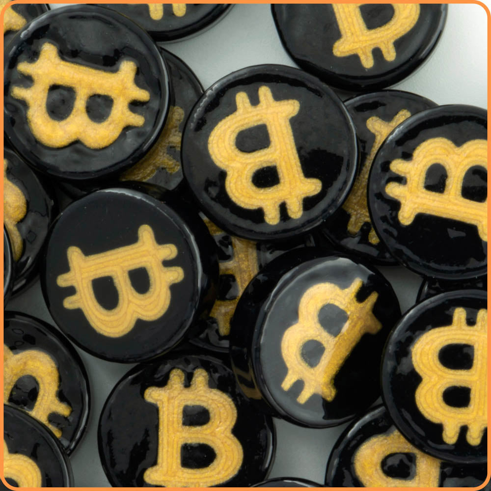 Custom Bit Bitcoin Custom Designs Custom Beads | Unique Festival Beads | Kandies World