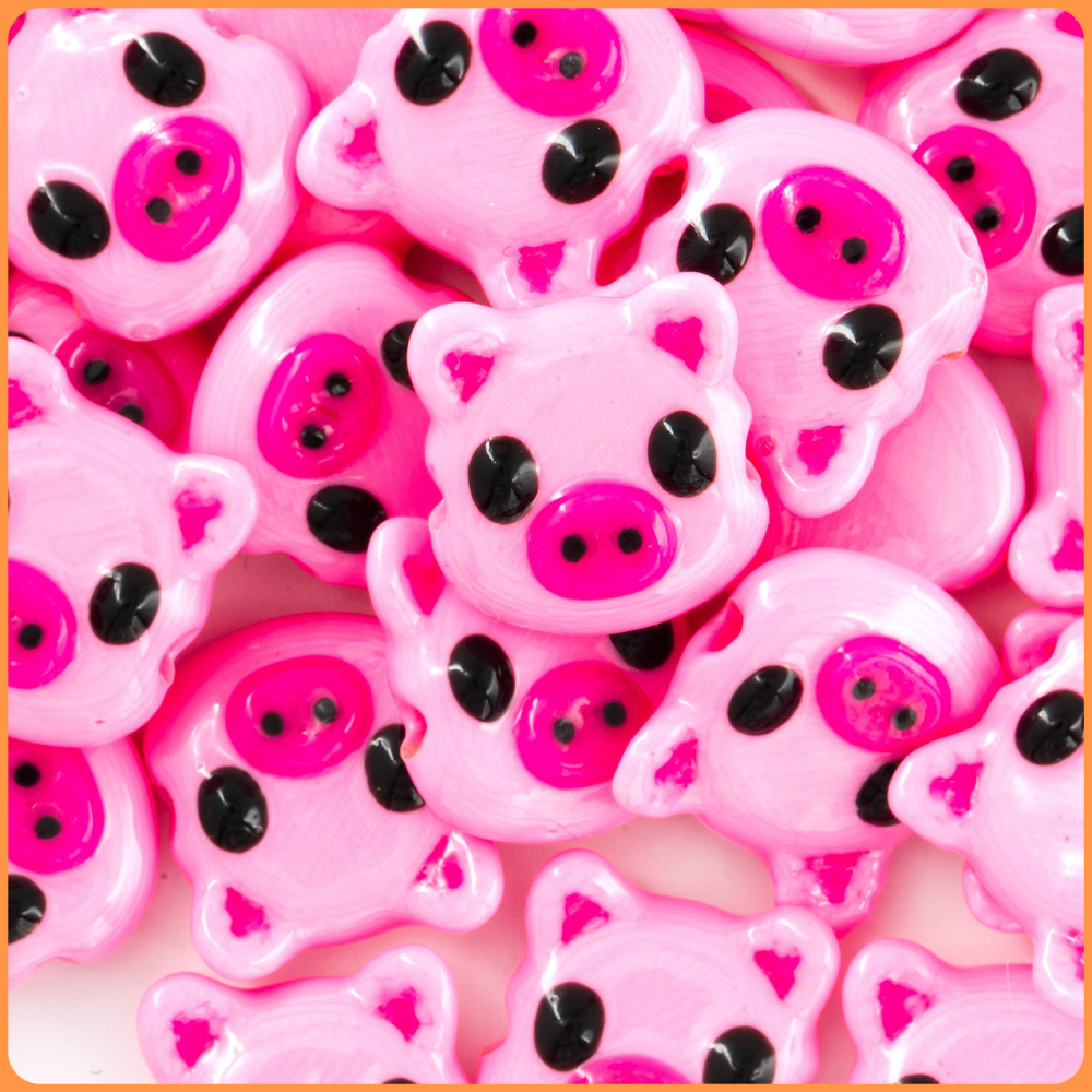 Pig Custom Beads