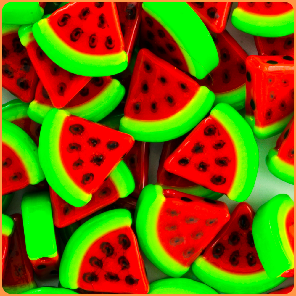 Watermelon Custom Beads