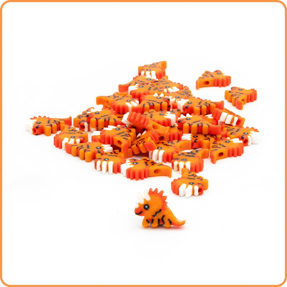 Triceratops Custom Beads
