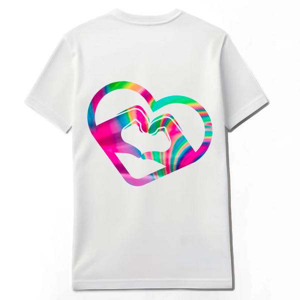 T-shirt : kandi heart (big)