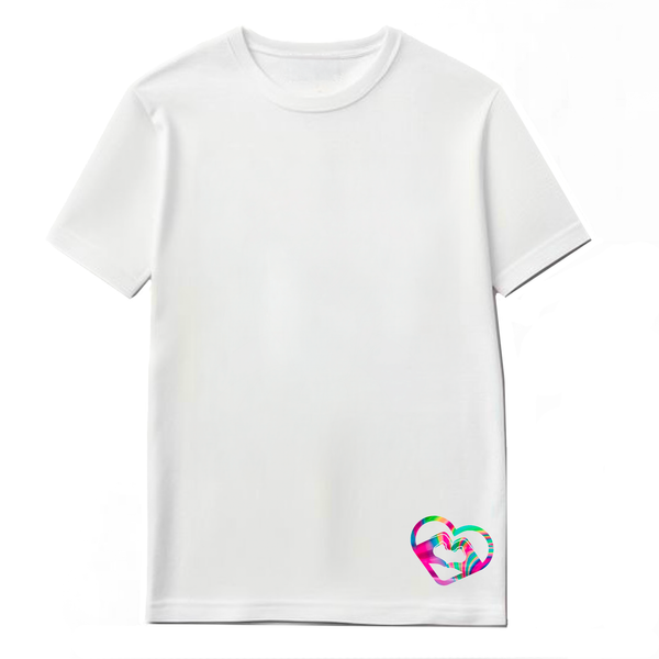 T-shirt : Kandi heart