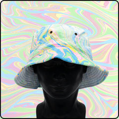 Unicorn Farts UV Hydro-Dipped Bucket Hat