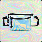 Unicorn Farts UV Hydro-Dipped Fanny Pack