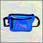 Unicorn Farts UV Hydro-Dipped Fanny Pack