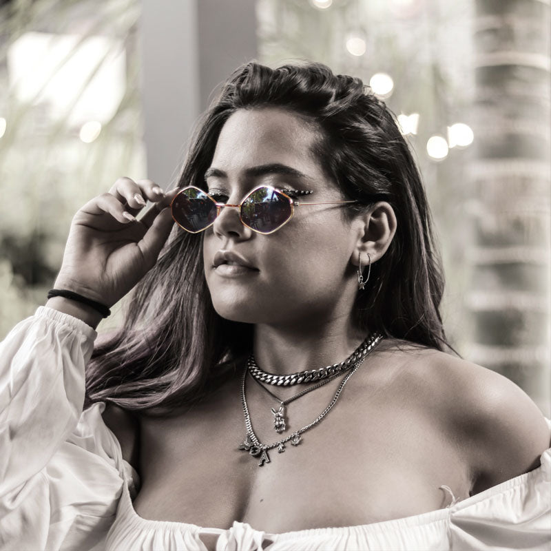 Quay diamond shop sunglasses