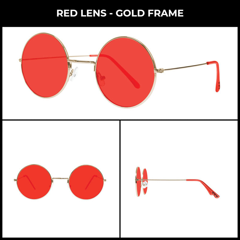 Eye Love Shadez | John Lennon Retro Round Sunglasses