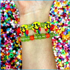 Melting Smiley Custom Beads