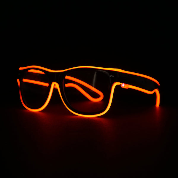 EL-Wire LED Light-Up Night Glasses
