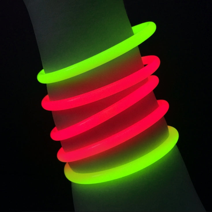 Glow Sticks - Red & Green -