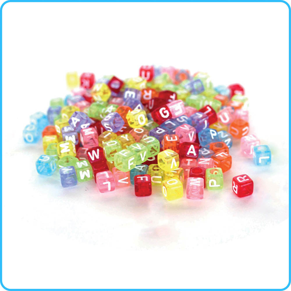 Letter Wooden Beads: Personalized Creations   –  RainbowShop for Craft