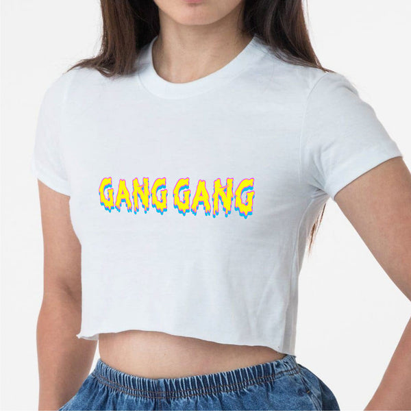 Shazam Gang Gang Crop Top