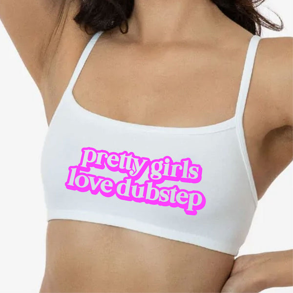 Shazam Pretty Girls Love Dubstep Bralette