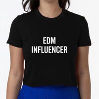 Shazam EDM Influencer Crop Top