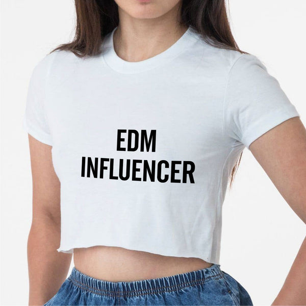 Shazam EDM Influencer Crop Top