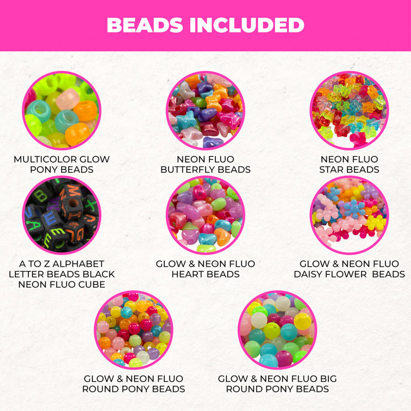 Eye Candy Bracelets Making Kit(4 Bracelets - Designed for all levels) –  BeadsVenture