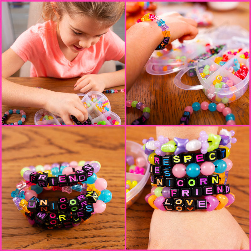 DIY UV Reactive and Glow-In-The-Dark Bracelet Bead Kit - Kandies World