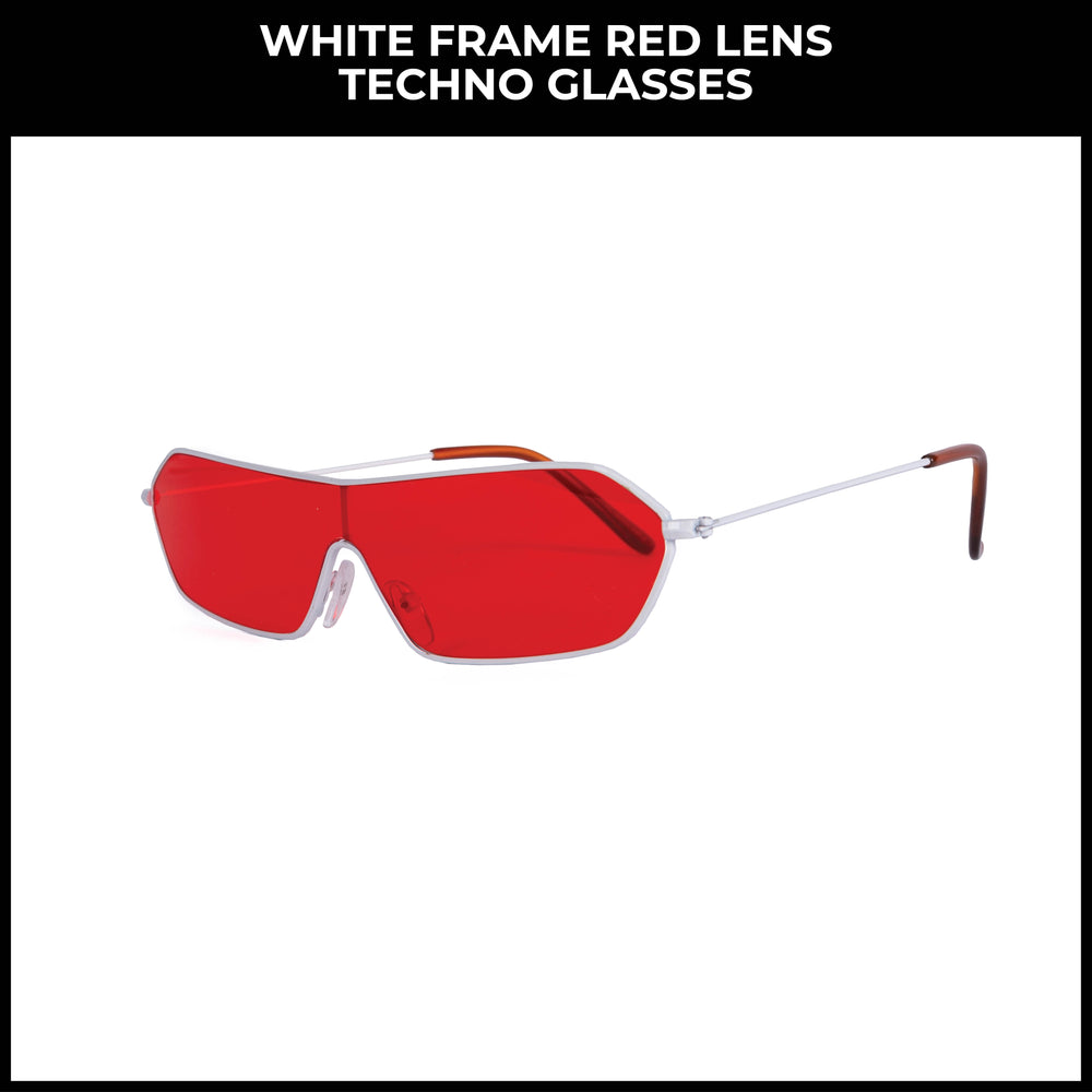Eye Love Shadez | Red Techno Sunglasses