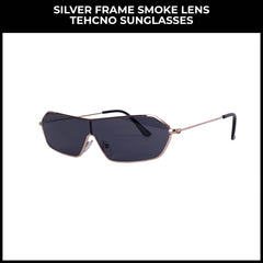 Eye Love Shadez | Silver Techno Sunglasses