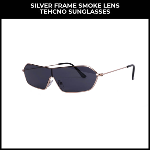 Eye Love Shadez | Silver Techno Sunglasses