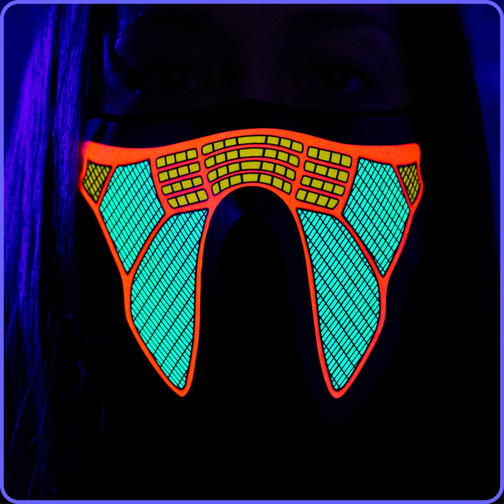 Subzero LED Sound Reactive Mask