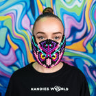 Mystical Owl Full Face Kandi Mask