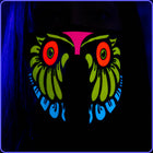 Mystical Owl | LED Sound Reactive Mask