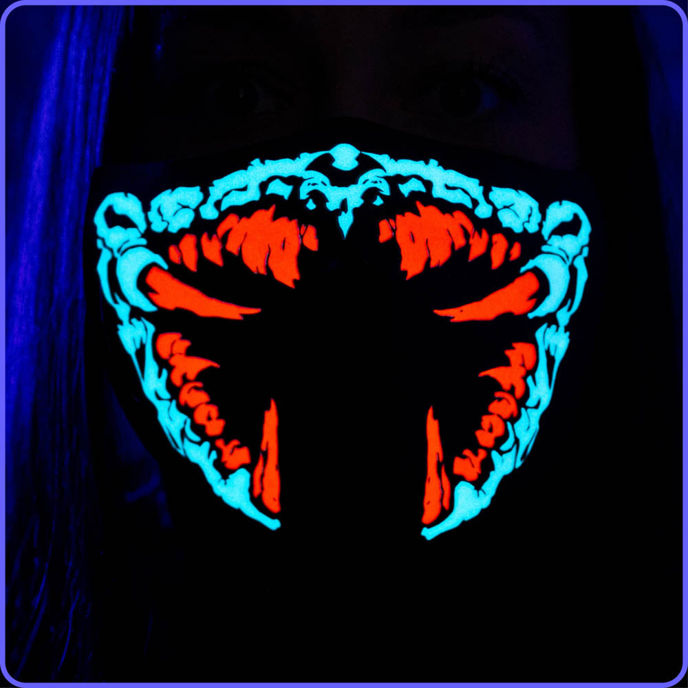 Predator LED Sound Reactive Mask