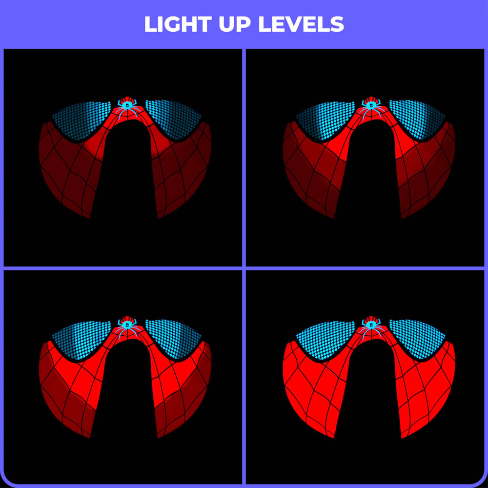 Spiderman | LED Sound Reactive Mask