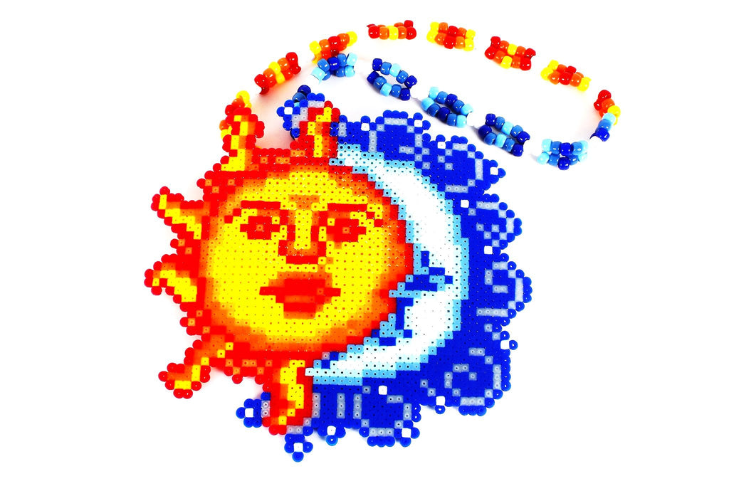Sun & Moon Perler Necklace