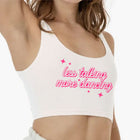 TrickyKenicki Less Talking More Dancing Sports Bra