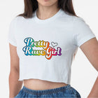 TrickyKenicki Pretty Rave Girl Crop Top